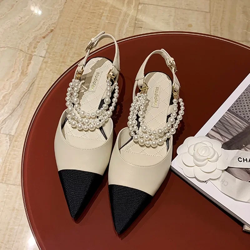 Low Block Heel Pump - النساء مضخة بولي PU كعب مربع