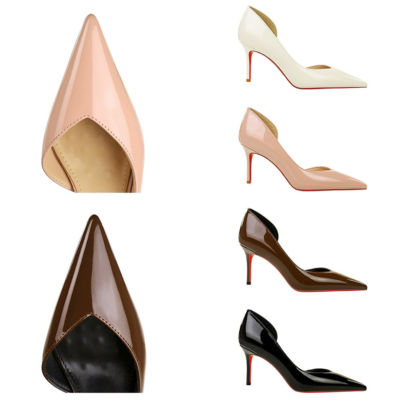 Women Shoes Size 4 In Cm - أحذية BIGTREE للنساء، كعب عالي من