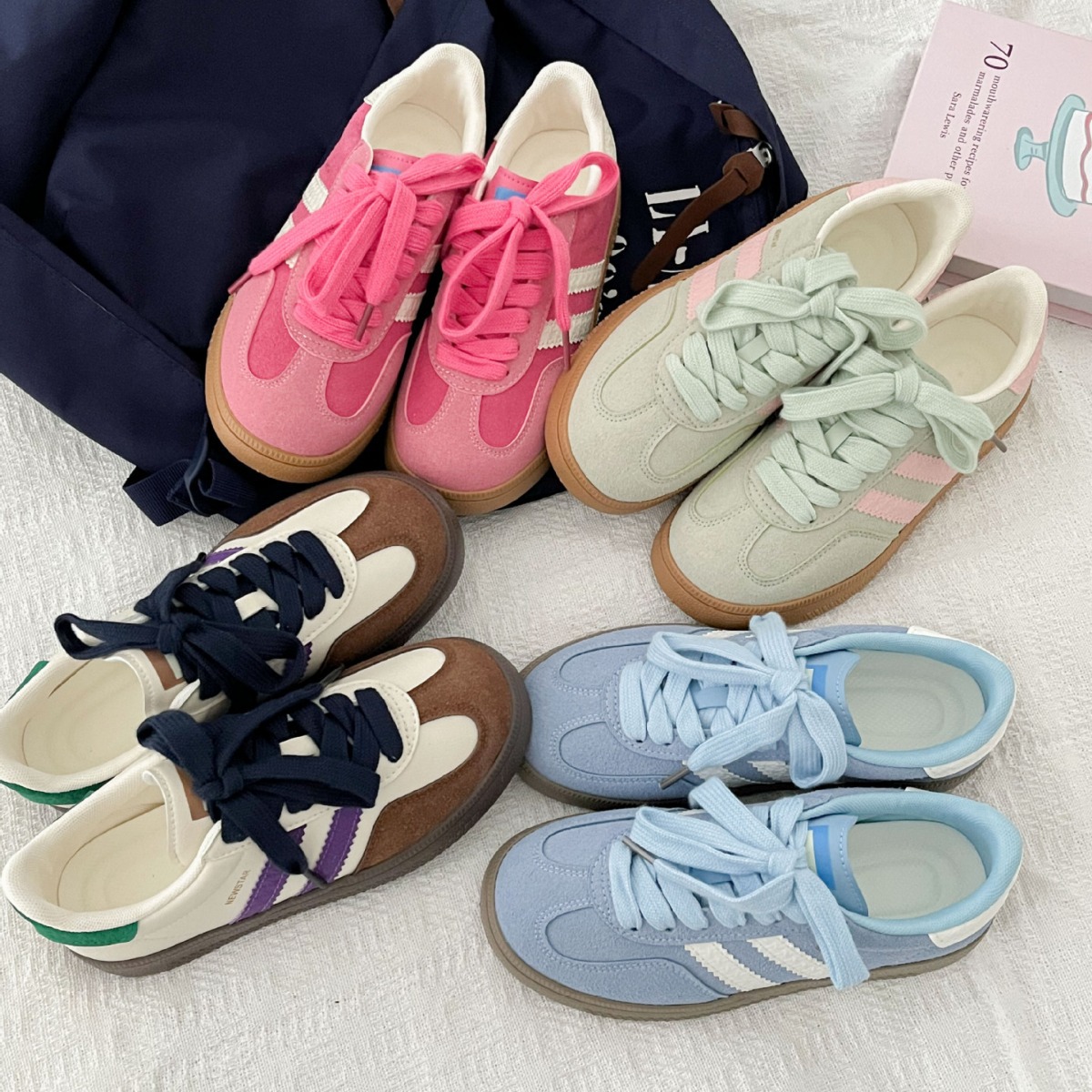 Women'S Shoes Trendy - أحذية رياضية نسائية بتصميم كلاسيكي، أحذية