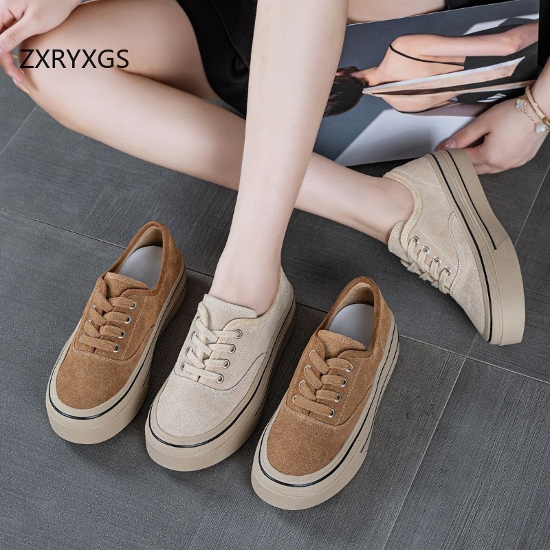 Women Shoes Size 4 In Cm - حذاء رياضي ZXRYXGS جديد للخريف برباط