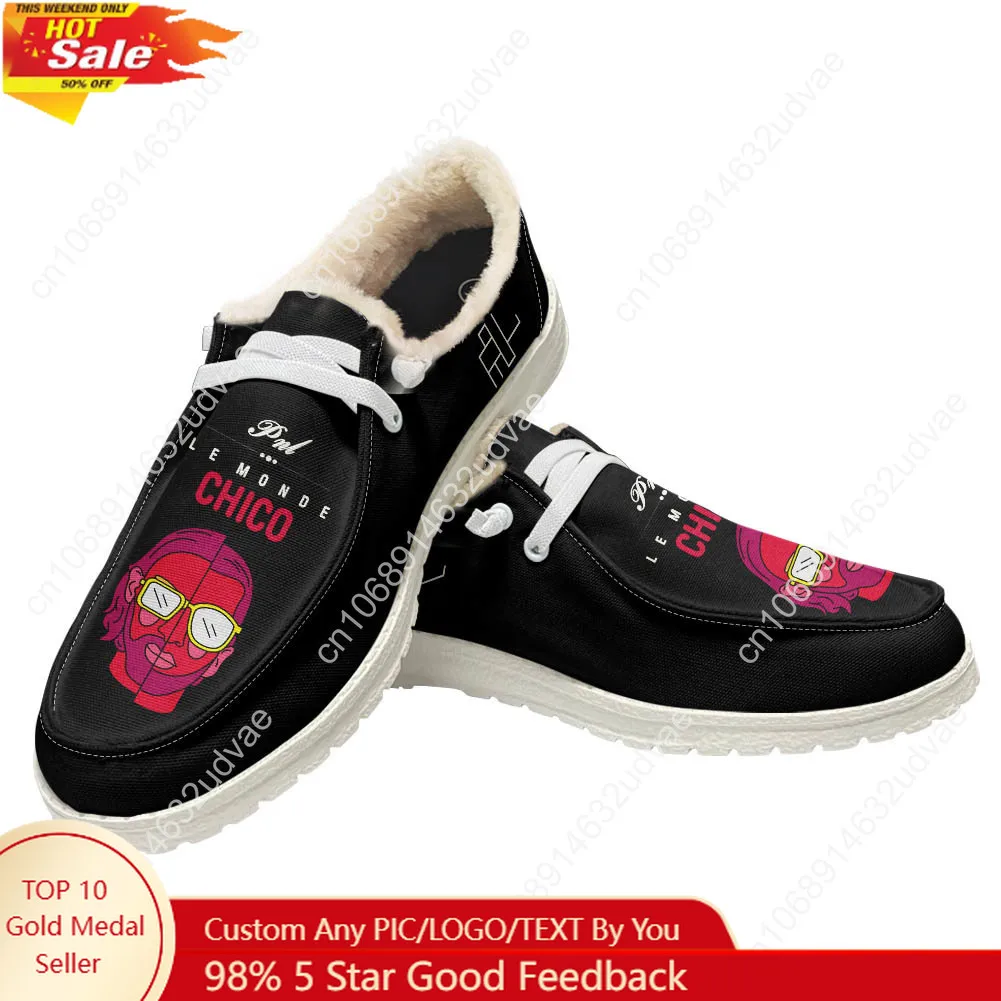 Loafer Flat Women - أحذية لو موند تشيكو المخملية الكاجوال