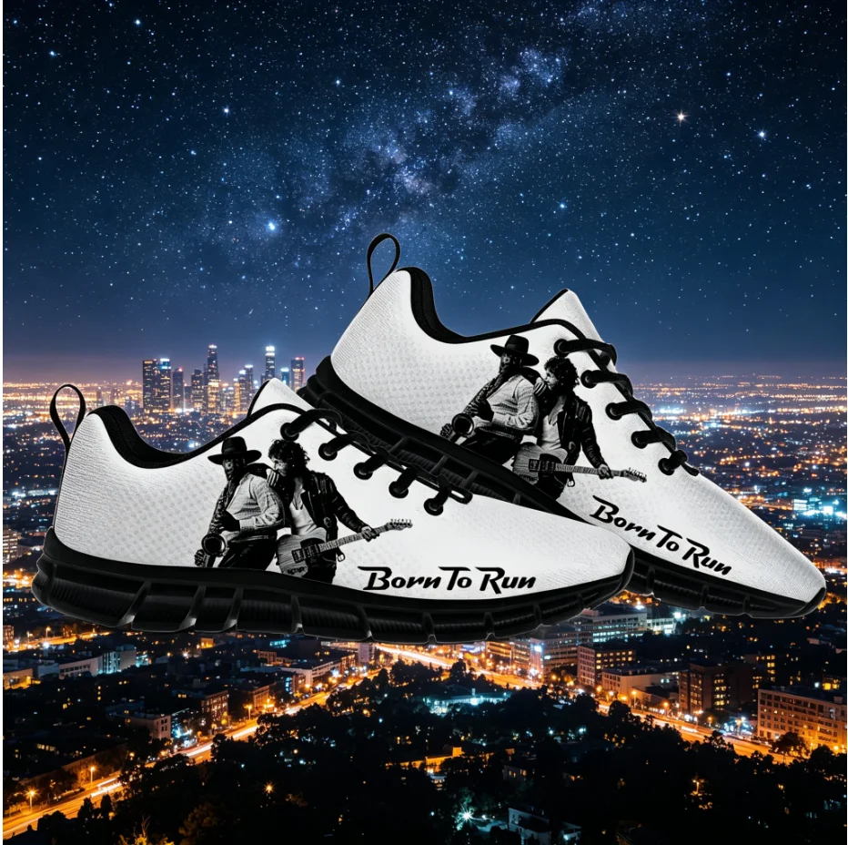 Women Shoes Quote - أحذية Born To Run مخصصة للمشي