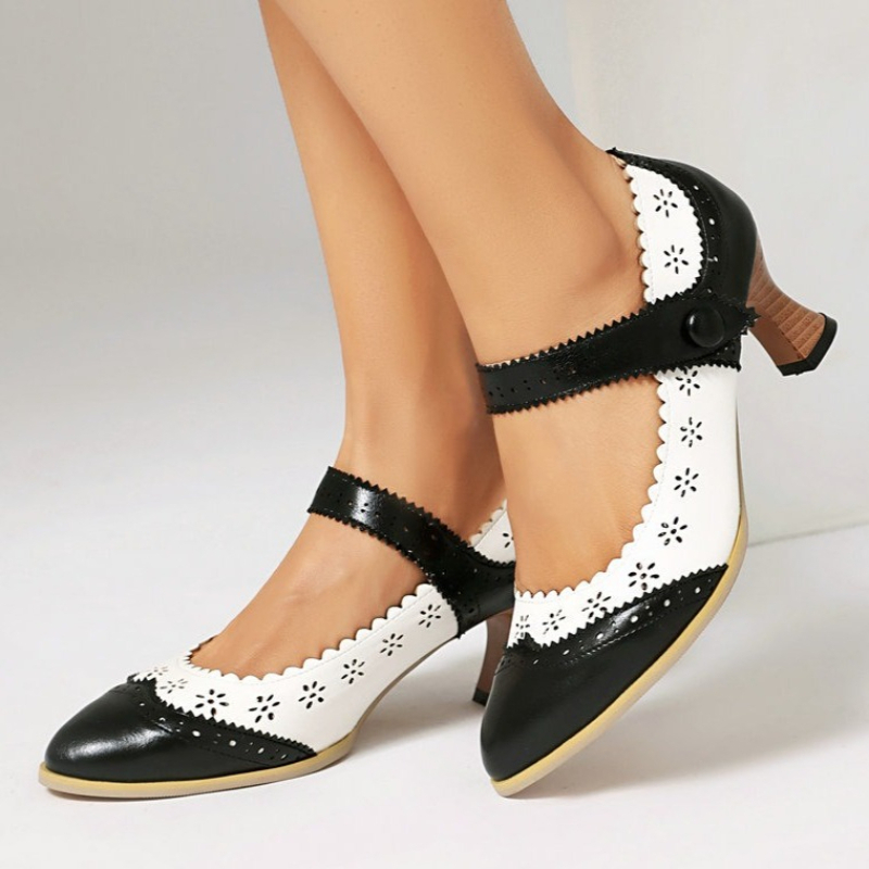 Women'S Xti Shoes - حذاء نسائي ماري جين بلونين، بتصميم