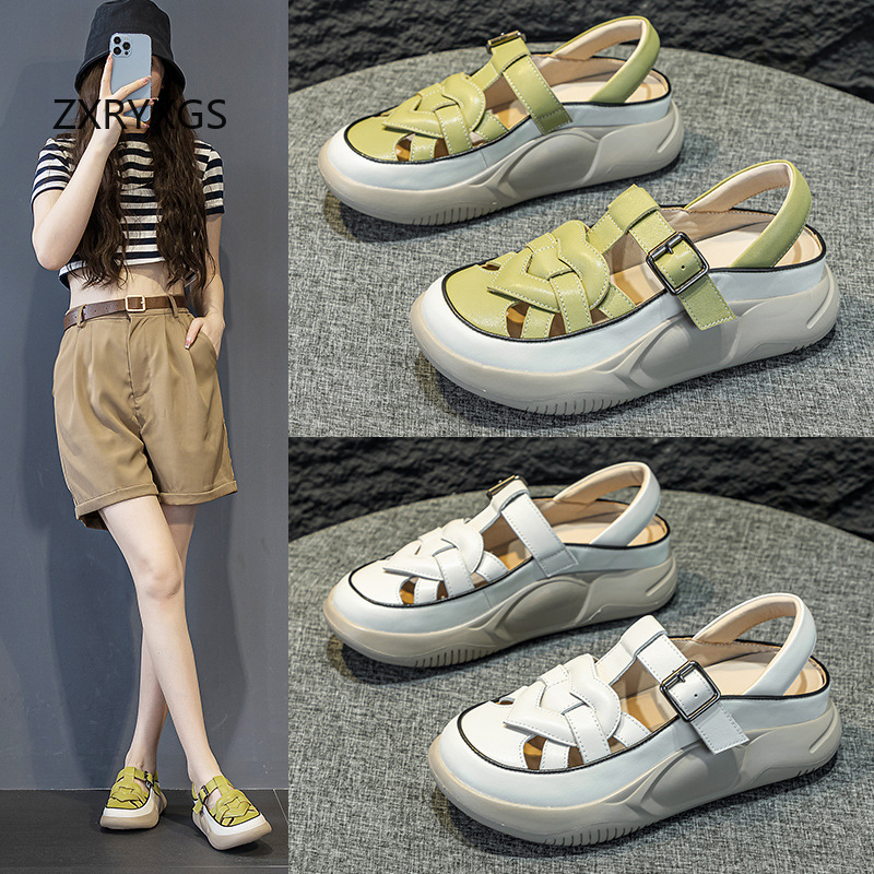 Women Shoes Size 4 In Cm - ZXRYXGS جديد صيفي فاخر من جلد