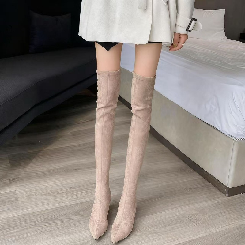 Sock Boot Women - أحذية نسائية مثيرة بمقدمة مدببة فوق