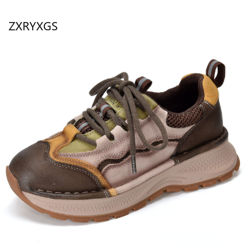 ZXRYXGS أعلى جلد البقر الإملائ - مراجعة Women Shoes Size 4 In Cm وسعره