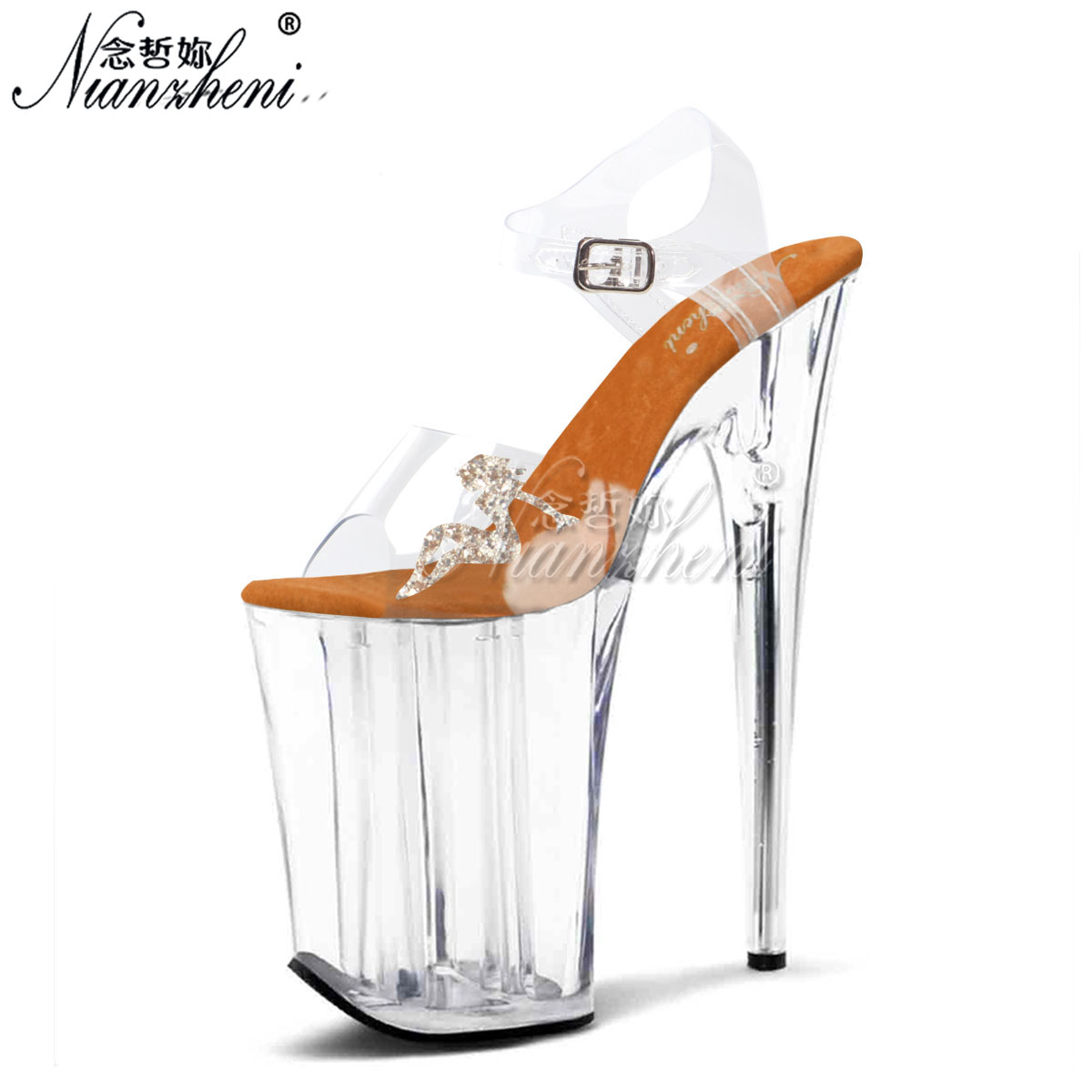 صنادل نسائية بكعب عالٍ 23 سم ( - مراجعة Platform Mule Heel وسعره