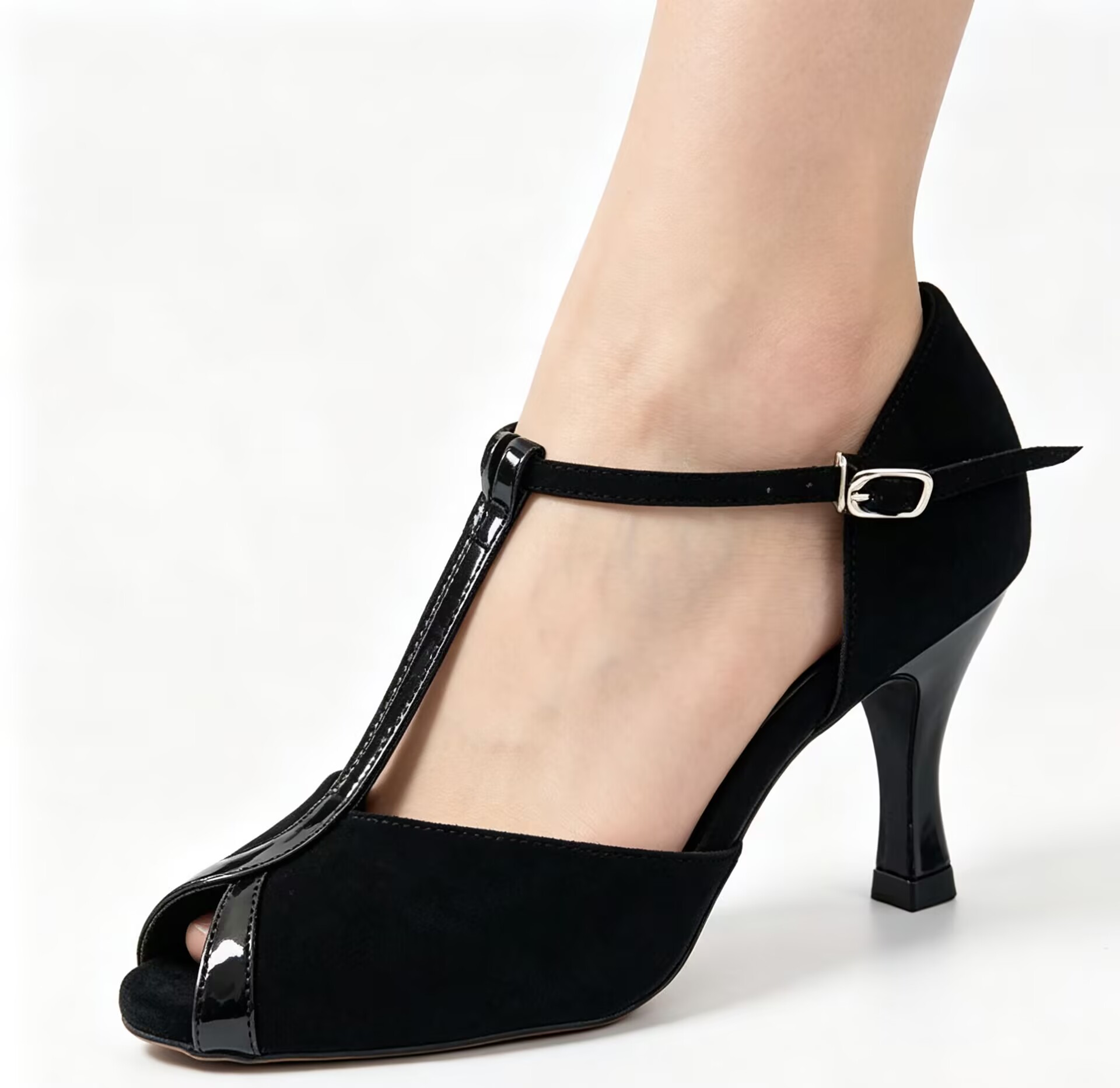 أحذية رقص لاتيني وسالسا وتانجو - مراجعة Women Shoes Size 4 In Cm وسعره