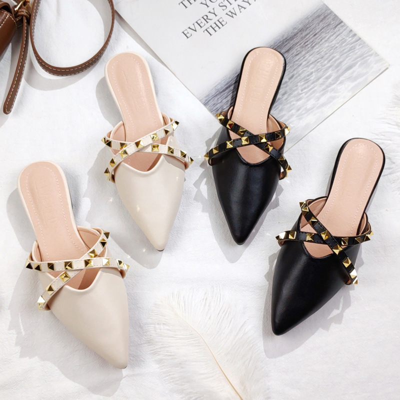 شباشب جديدة لعام 2026 بنعل مسط - مراجعة Slip On Mule Flat وسعره