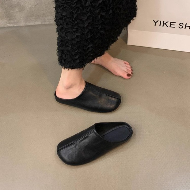 موضة جديدة تابي نينجا الشقق ال - مراجعة Slip On Mule Flat وسعره