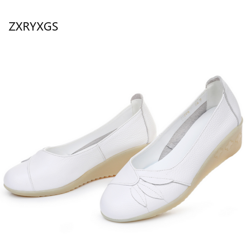 ZXRYXGS قسط جلد طبيعي حذاء أبي - مراجعة Women Shoes Size 4 In Cm وسعره