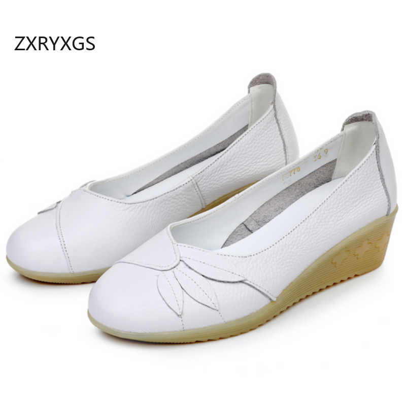 ZXRYXGS قسط جلد طبيعي حذاء أبي - مراجعة Women Shoes Size 4 In Cm وسعره