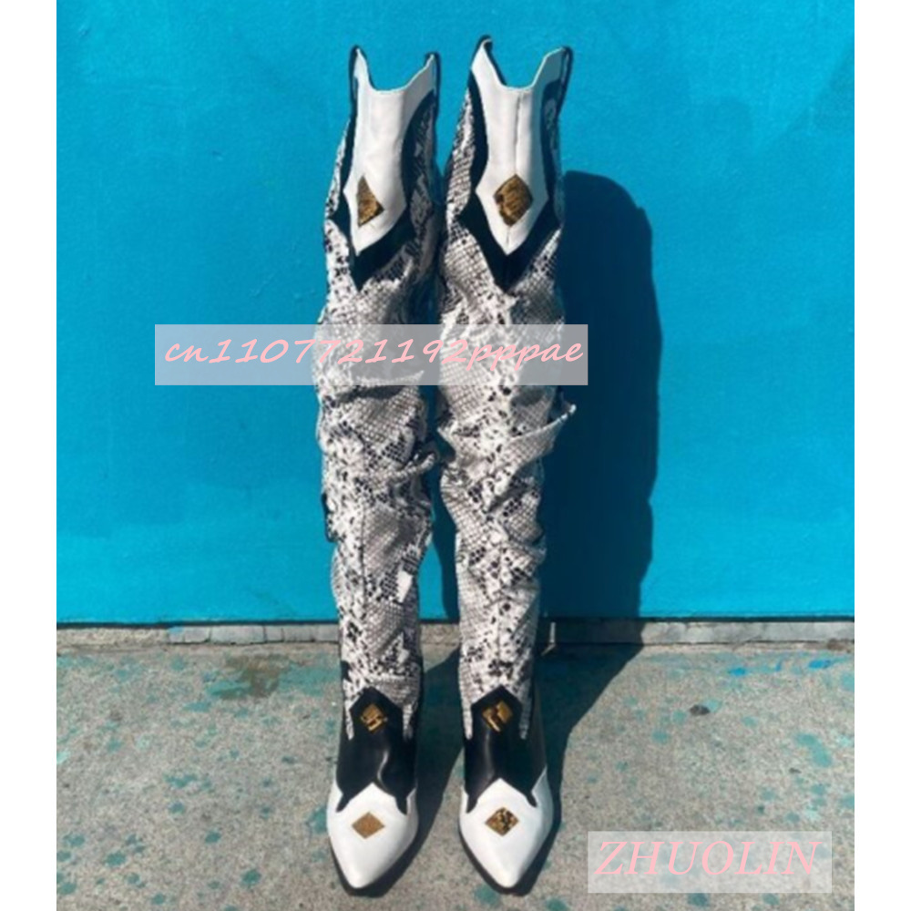الشتاء المطرزة الأفعى نمط الإف - مراجعة Sock Boot Women وسعره
