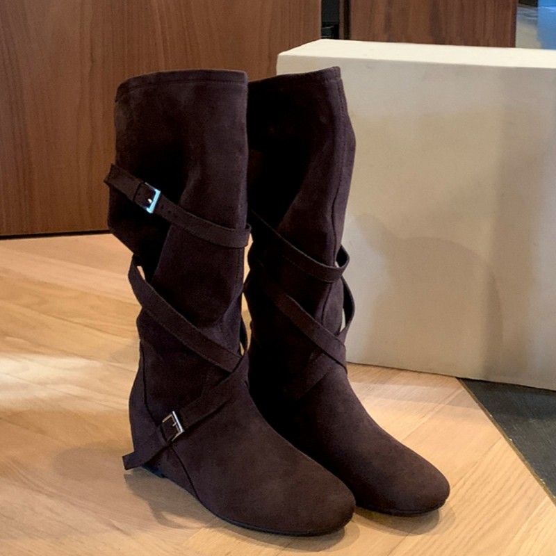 أحذية نسائية طويلة على الطراز  - مراجعة Sock Boot Women وسعره