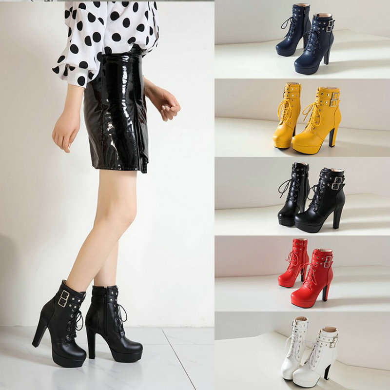 الشتاء الفراء اصطف الأصفر الأح - مراجعة Women Shoes For Big Feet وسعره