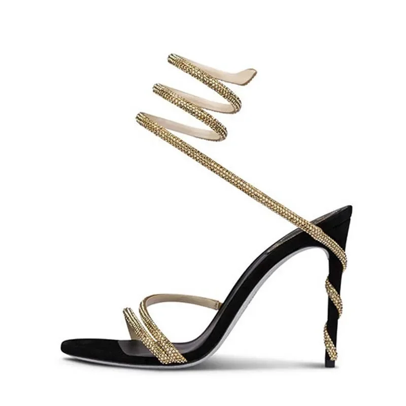 Eilyken موضة كريستال خنجر عالي - مراجعة Platform Mule Heel وسعره