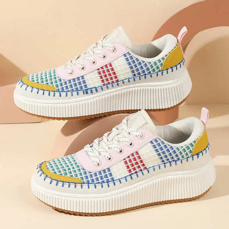 أحذية نسائية بنية مسطحة أحذية  - مراجعة Women Shoes For Big Feet وسعره
