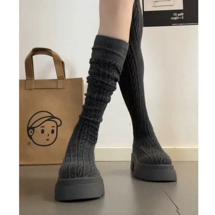 أحذية طويلة فوق الركبة 2026 خر - مراجعة Sock Boot Women وسعره