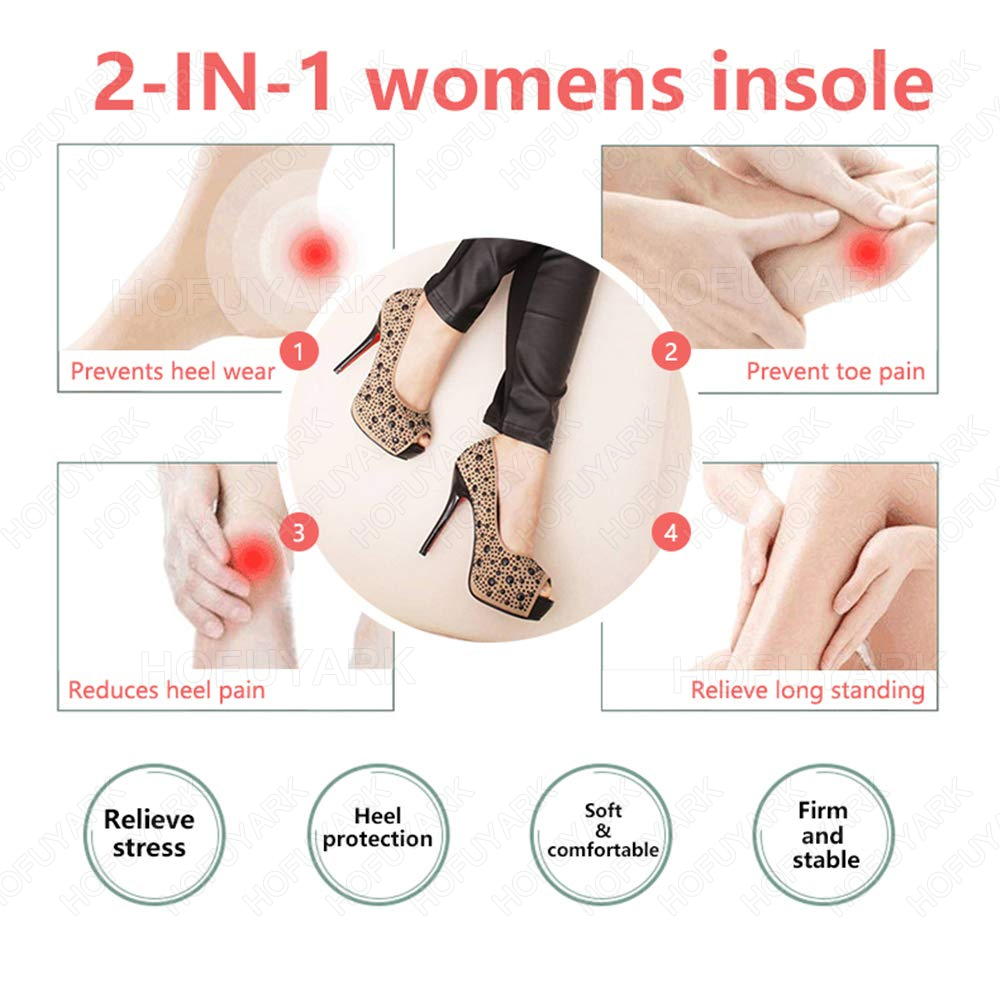نعال داخلية نسائية للكعب العال - مراجعة Women Shoes For Big Feet وسعره