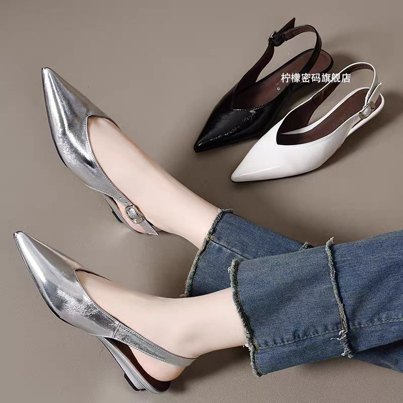 صنادل نسائية صيفية 2026 جديدة  - مراجعة Pointed Toe Flat وسعره