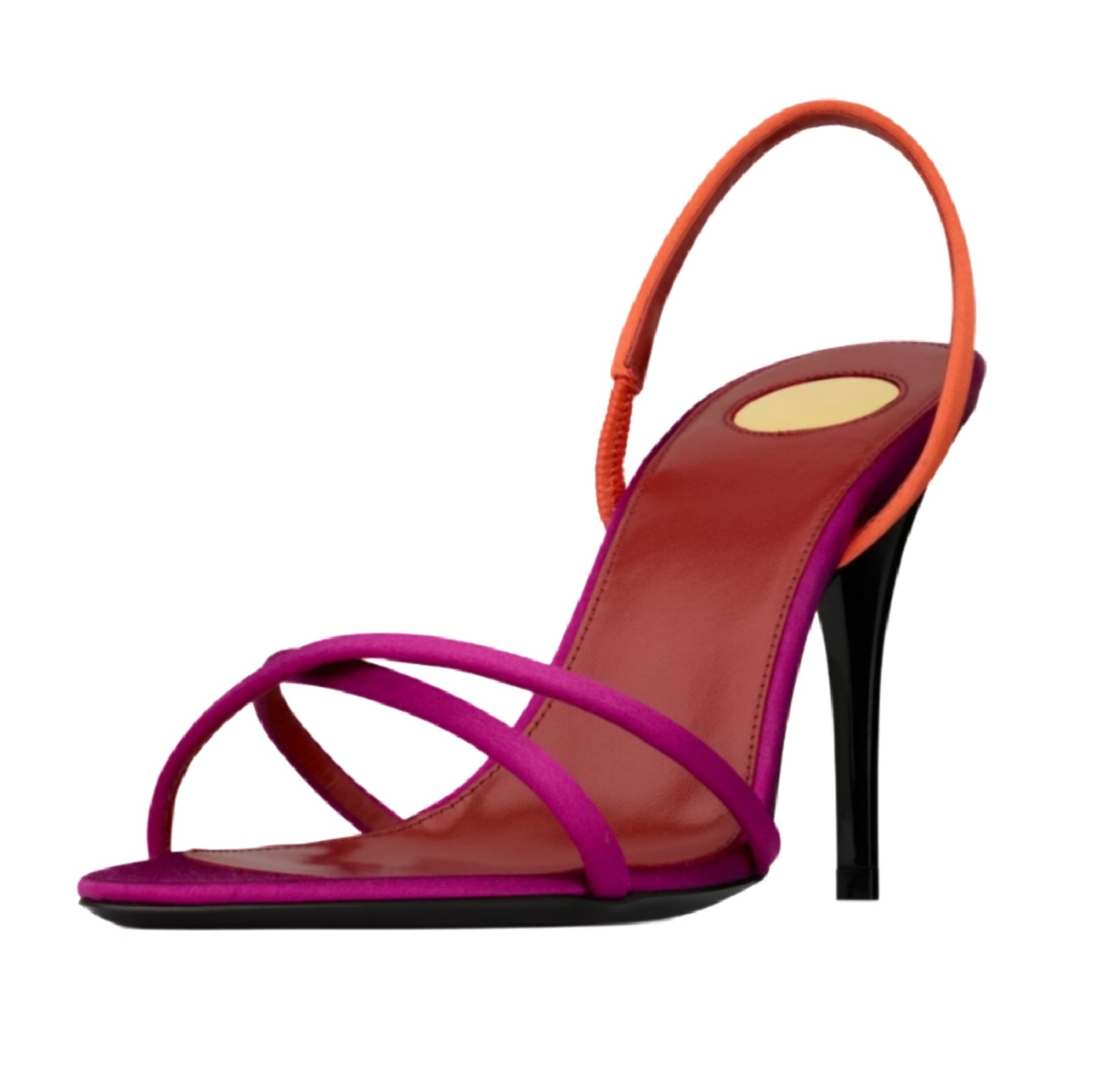 صندل نسائي من الساتان بألوان م - مراجعة Platform Mule Heel وسعره