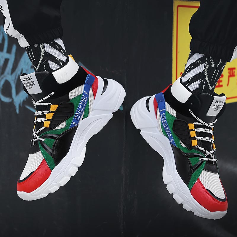 Hightop الصيف الرجال الأحذية ا - مراجعة Ribbon Tie Heel وسعره