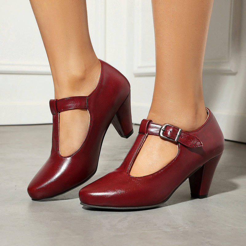 أحذية نسائية ماري جين بحزام عل - مراجعة Women'S Xti Shoes وسعره