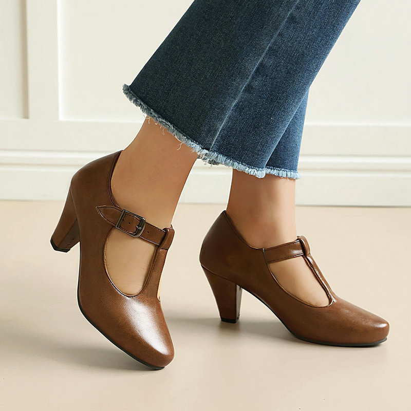 أحذية نسائية ماري جين بحزام عل - مراجعة Women'S Xti Shoes وسعره
