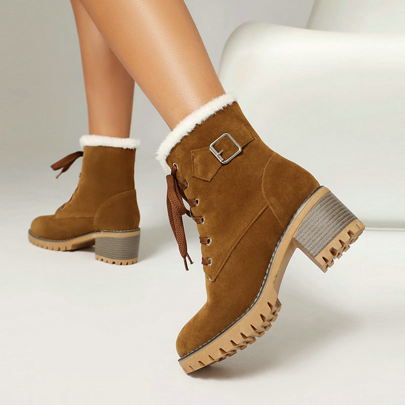 أحذية شتوية نسائية للثلج، بوت  - مراجعة Women'S Xti Shoes وسعره
