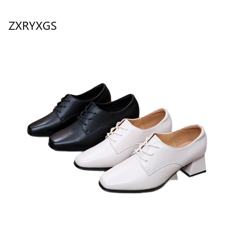 ZXRYXGS 2025 أعلى جلد البقر ال - مراجعة Women Shoes Size 4 In Cm وسعره