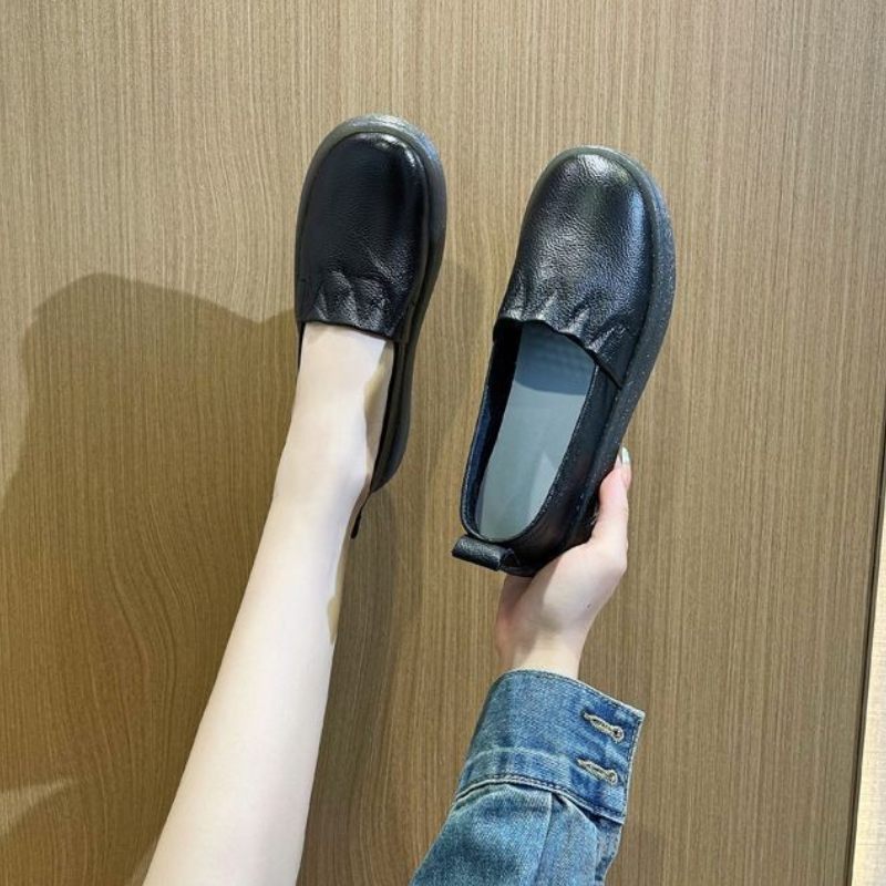 الربيع والخريف ​ أحذية لوفر بي - مراجعة Loafer Flat Women وسعره