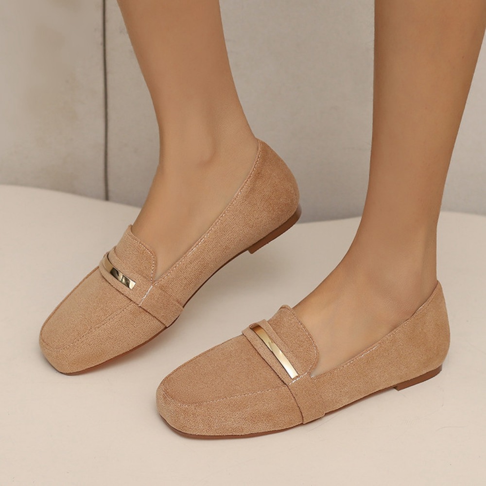 أحذية مسطحة نسائية عصرية بمقدم - مراجعة Loafer Flat Women وسعره