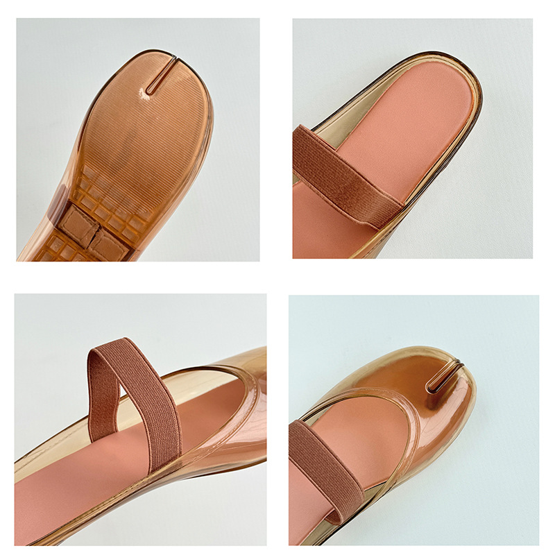 صنادل جيلي جديدة للنساء بتصميم - مراجعة Slip On Mule Flat وسعره