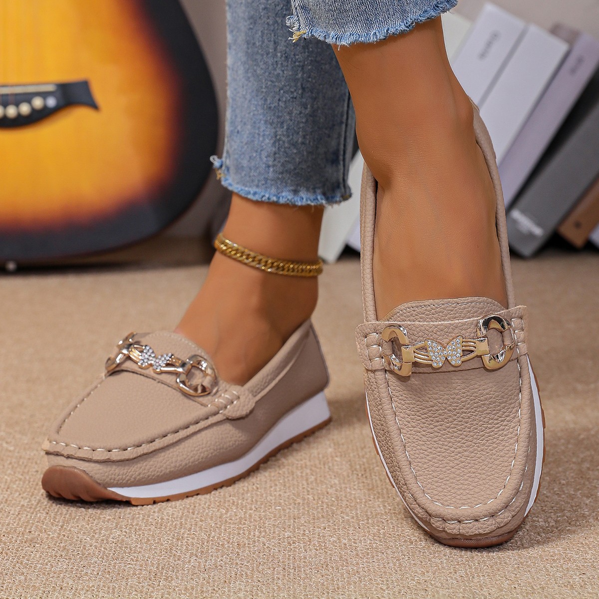 أحذية نسائية مسطحة جديدة لعام  - مراجعة Loafer Flat Women وسعره