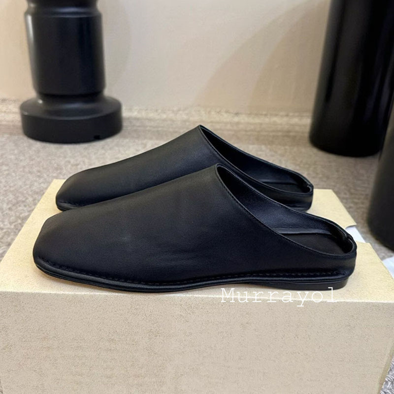 شباشب نسائية مغلقة الأصابع من  - مراجعة Slip On Mule Flat وسعره