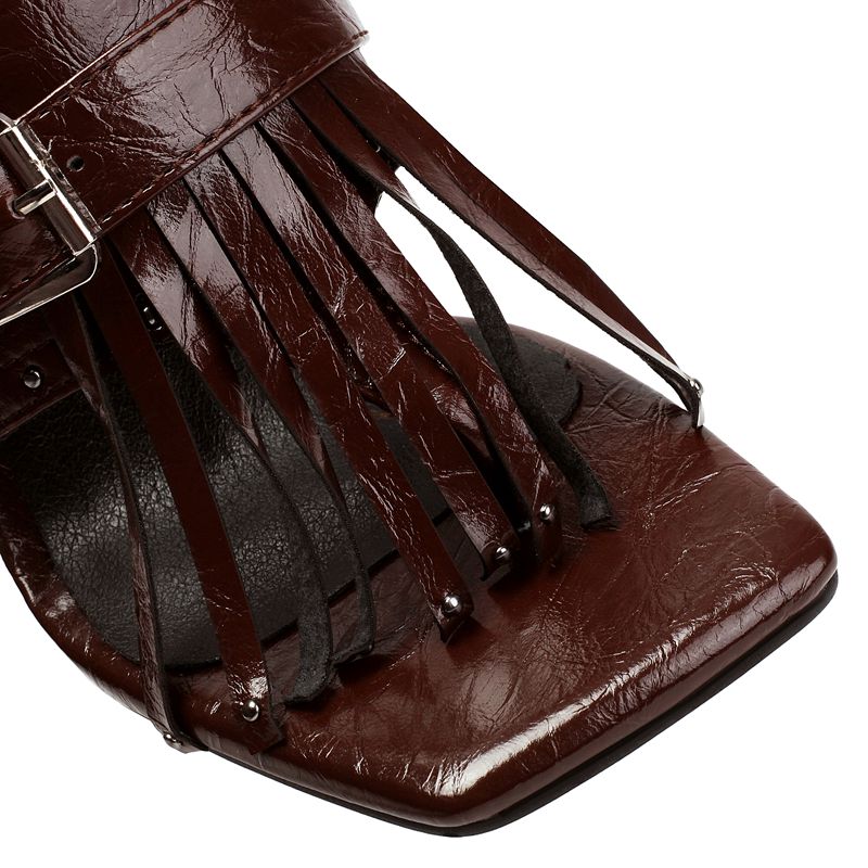 صندل نسائي أصفر من REAVE CAT ب - مراجعة Platform Mule Heel وسعره