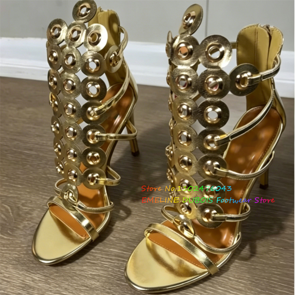 صنادل نسائية بكعب عالٍ مزينة ب - مراجعة Women'S Shoes Trendy وسعره