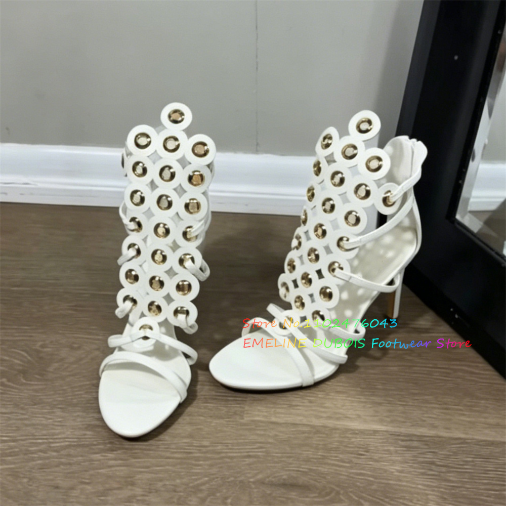 صنادل نسائية بكعب عالٍ مزينة ب - مراجعة Women'S Shoes Trendy وسعره