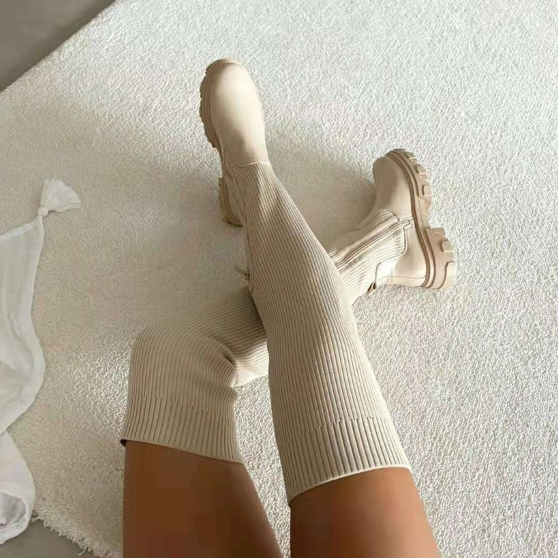 2025 الشتاء أحذية النساء الجوا - مراجعة Sock Boot Women وسعره