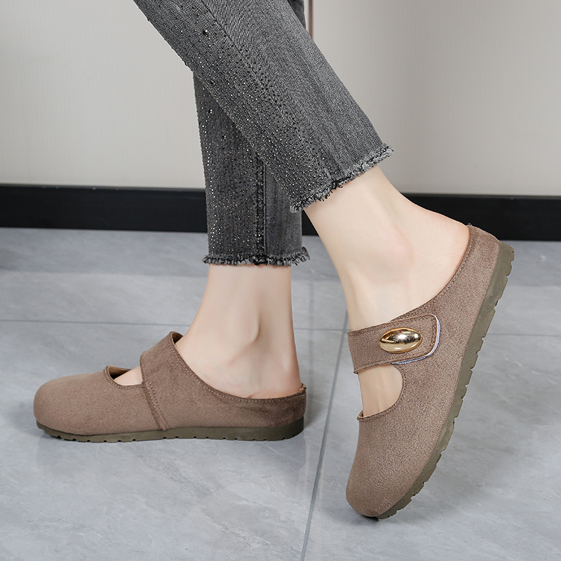 شحن مجاني: أحذية نسائية ماري ج - مراجعة Slip On Mule Flat وسعره