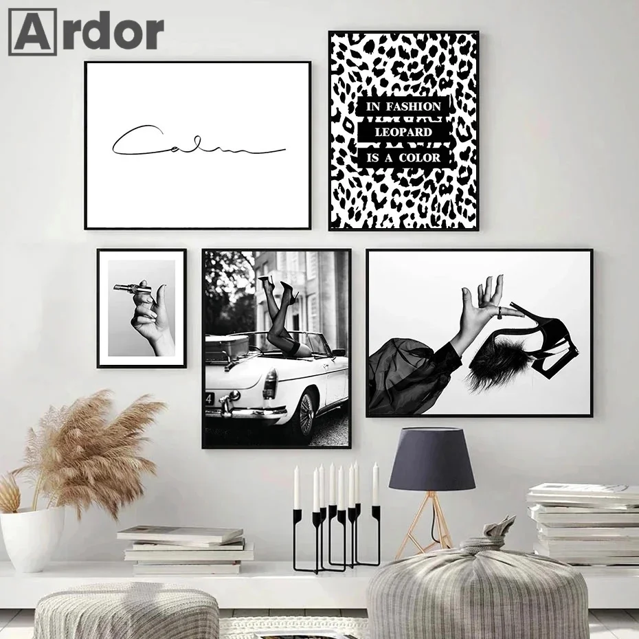 موضة مثير المرأة الجدار ملصق ف - مراجعة Women Shoes Quote وسعره
