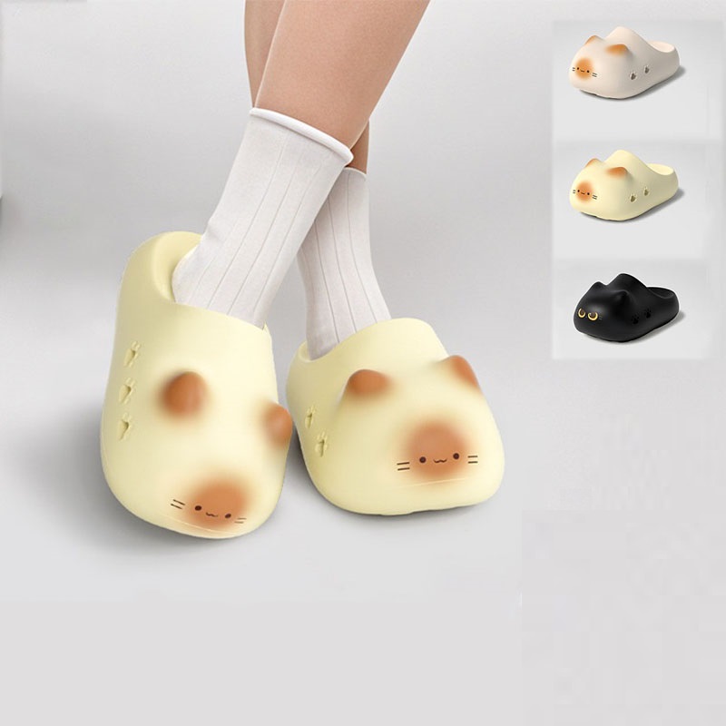 شباشب جديدة مبتكرة على شكل قطة - مراجعة Women'S Shoes For Flat Feet وسعره