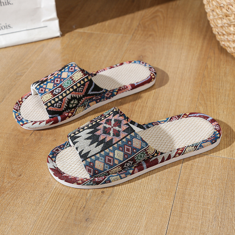 صنادل كتان طبيعية للنساء والرج - مراجعة Women'S Shoes For Flat Feet وسعره